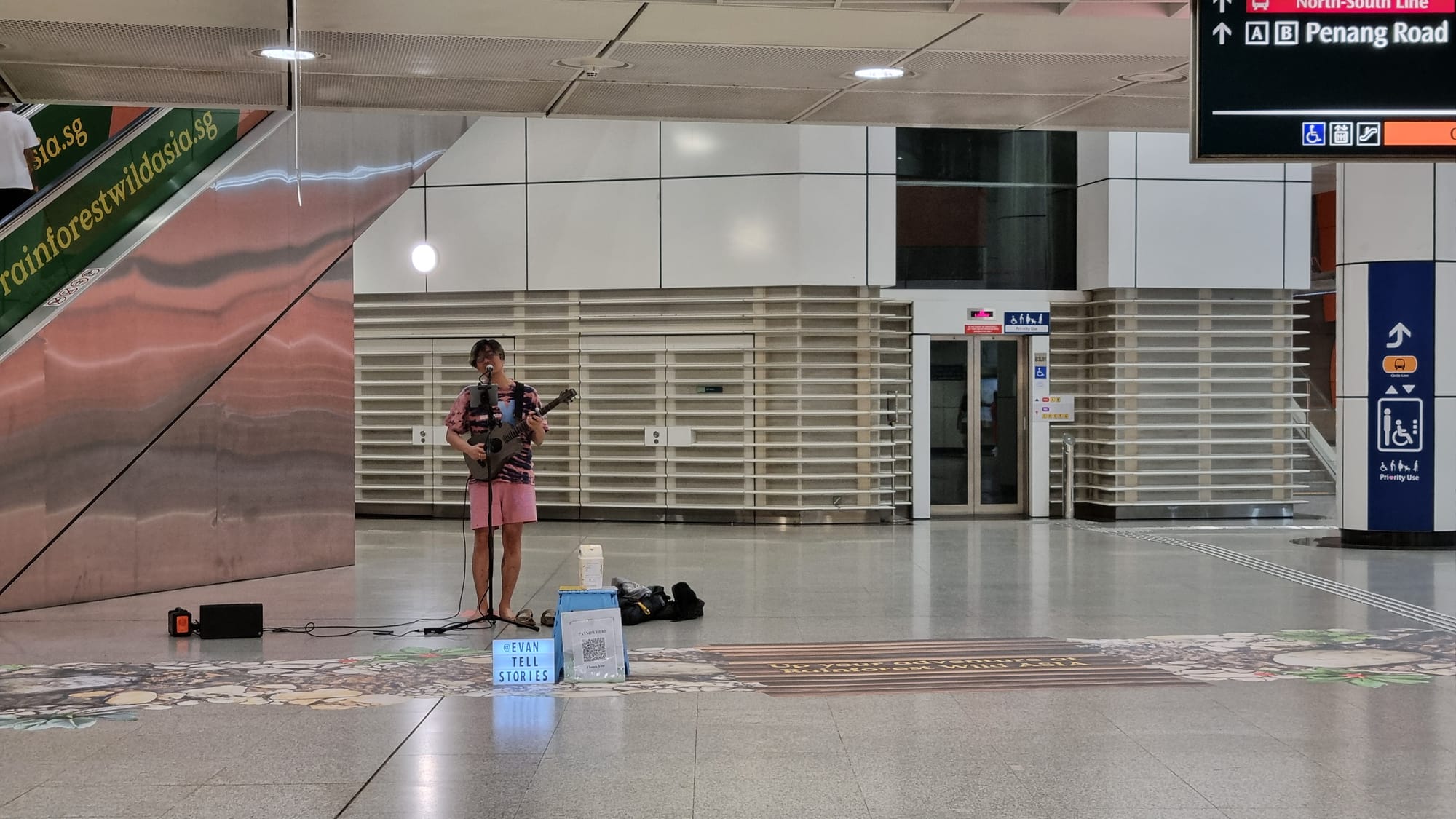 Evan Goh - Dhoby Ghaut MRT station - 6 Apr 2025