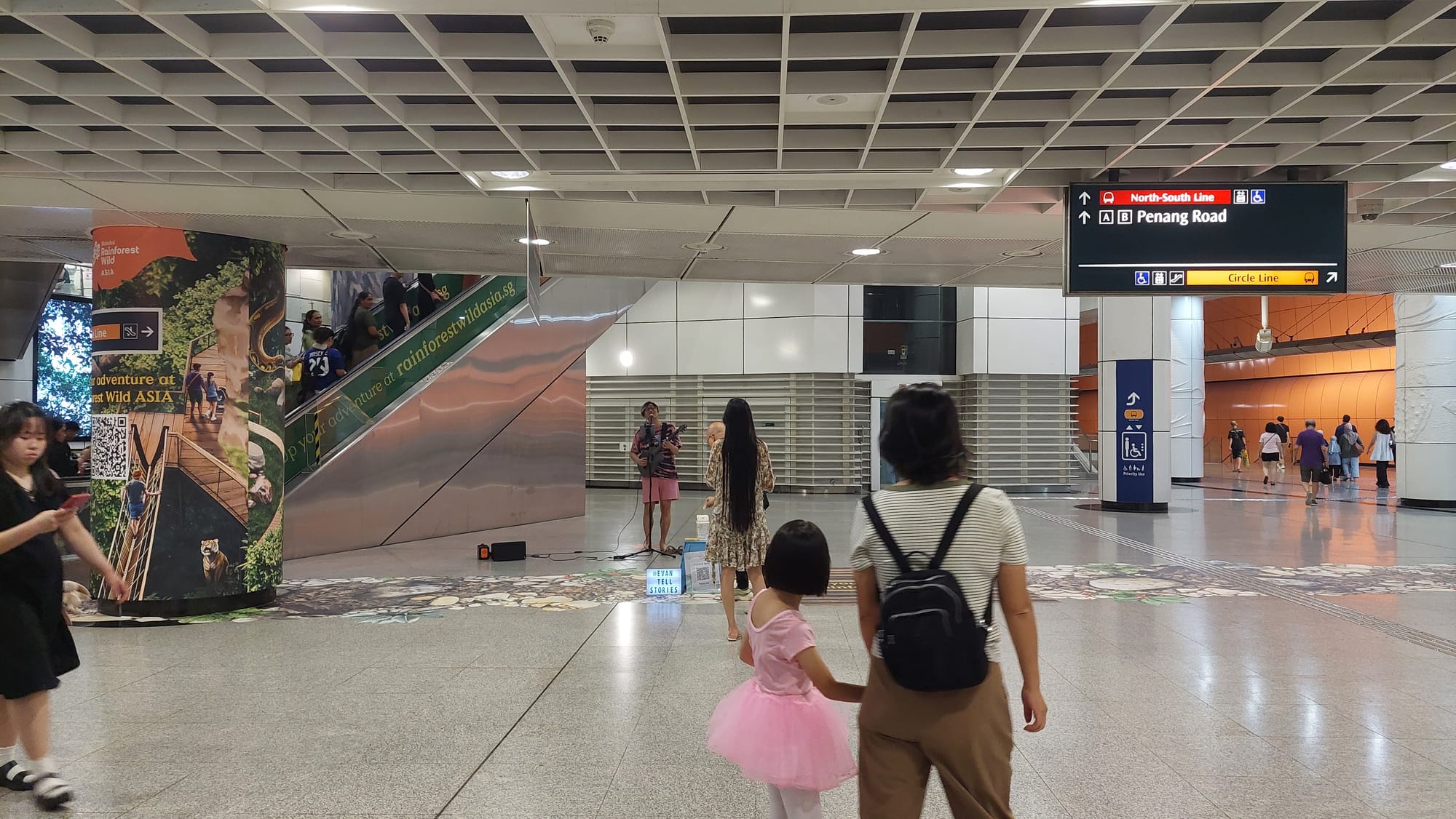 Evan Goh - Dhoby Ghaut MRT station - 6 Apr 2025