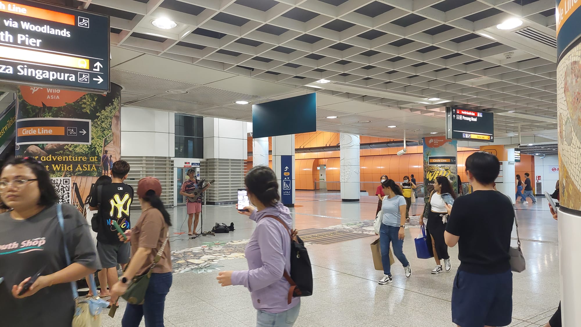 Evan Goh - Dhoby Ghaut MRT station - 6 Apr 2025