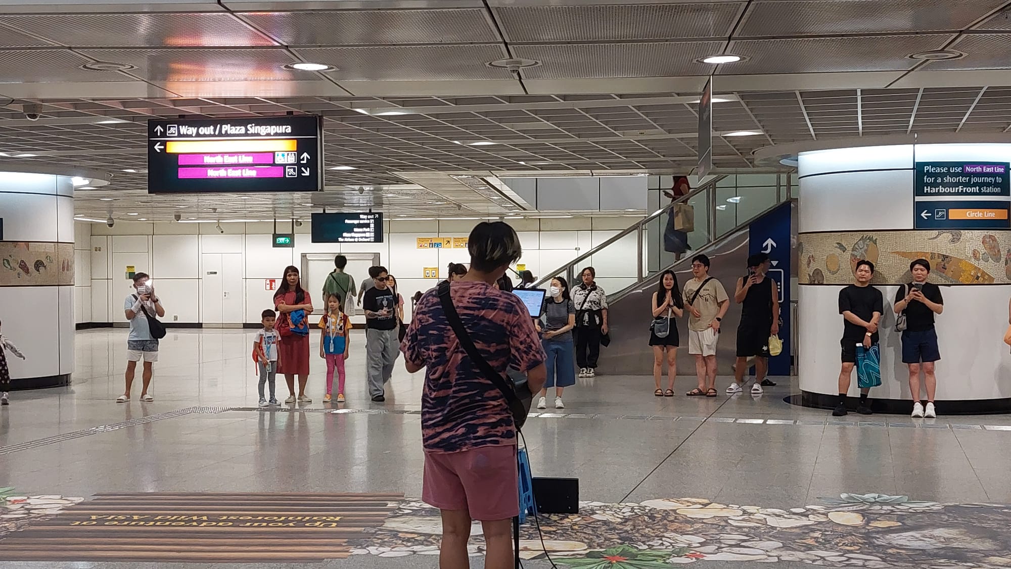 Evan Goh - Dhoby Ghaut MRT station - 6 Apr 2025