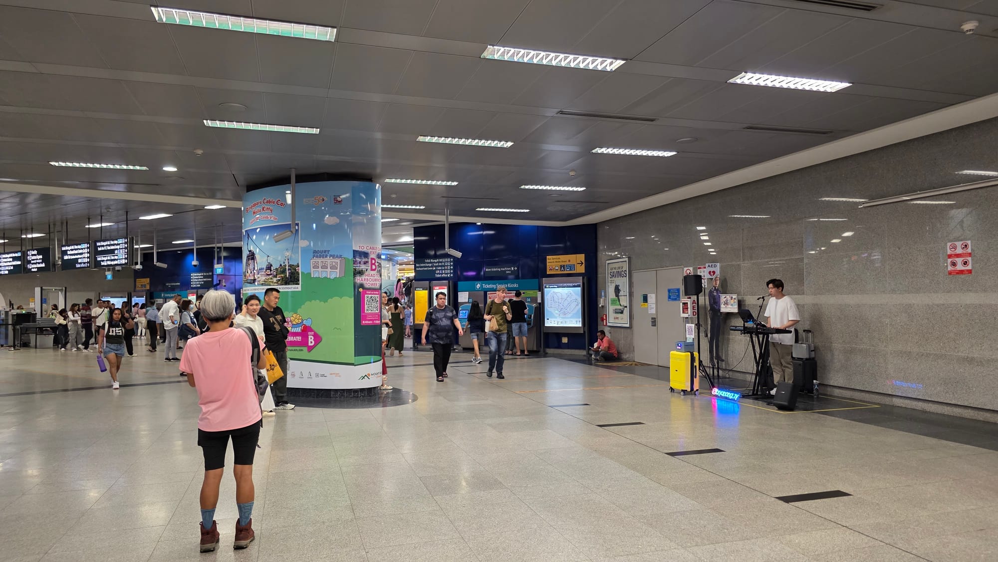 Bryan Ong - HarbourFront MRT station - 13 Apr 2025