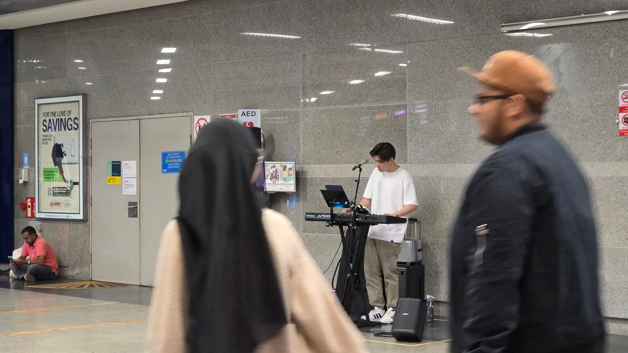 Bryan Ong - HarbourFront MRT station - 13 Apr 2025