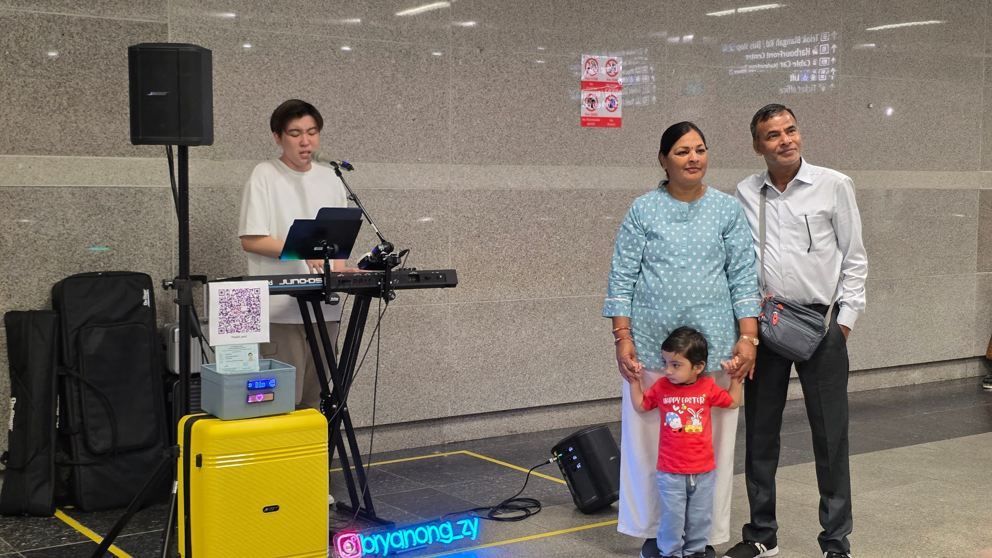 Bryan Ong - HarbourFront MRT station - 13 Apr 2025