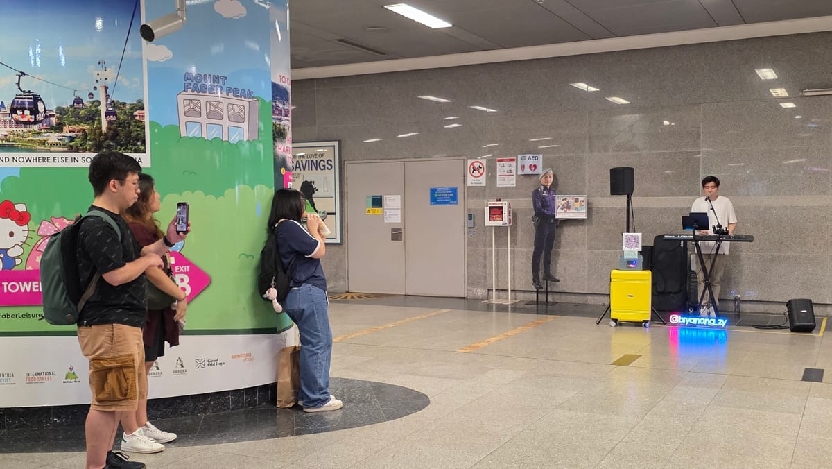 Bryan Ong - HarbourFront MRT station - 13 Apr 2025