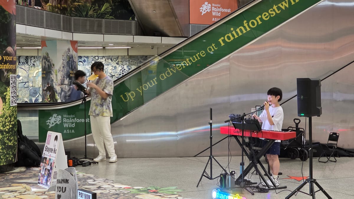 Shayne Ko / Evan Goh - Dhoby Ghaut MRT station - 26 Apr 2025