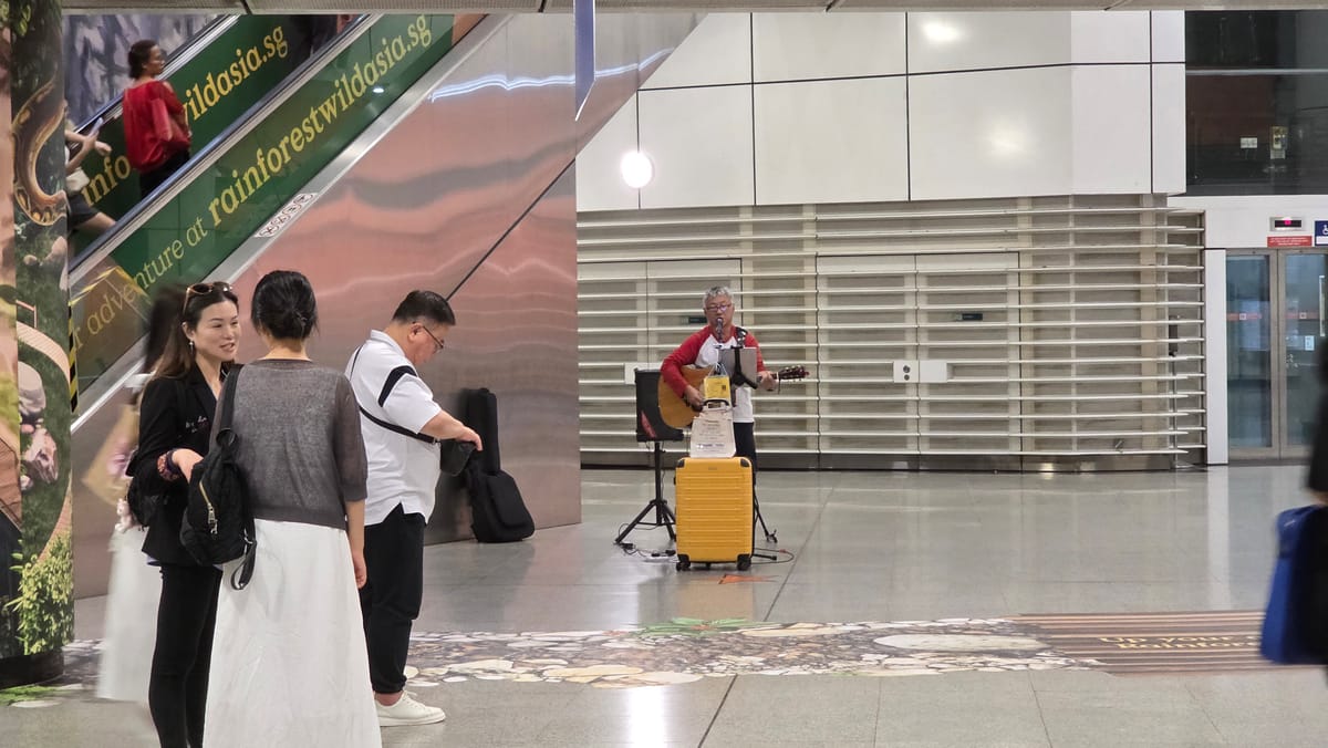 Philip Lim - Dhoby Ghaut MRT station - 27 Apr 2025