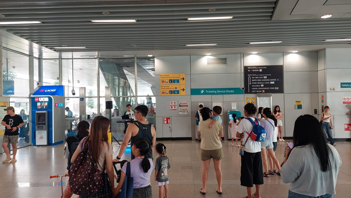 Bryan Ong - Punggol MRT station - 1 May 2025