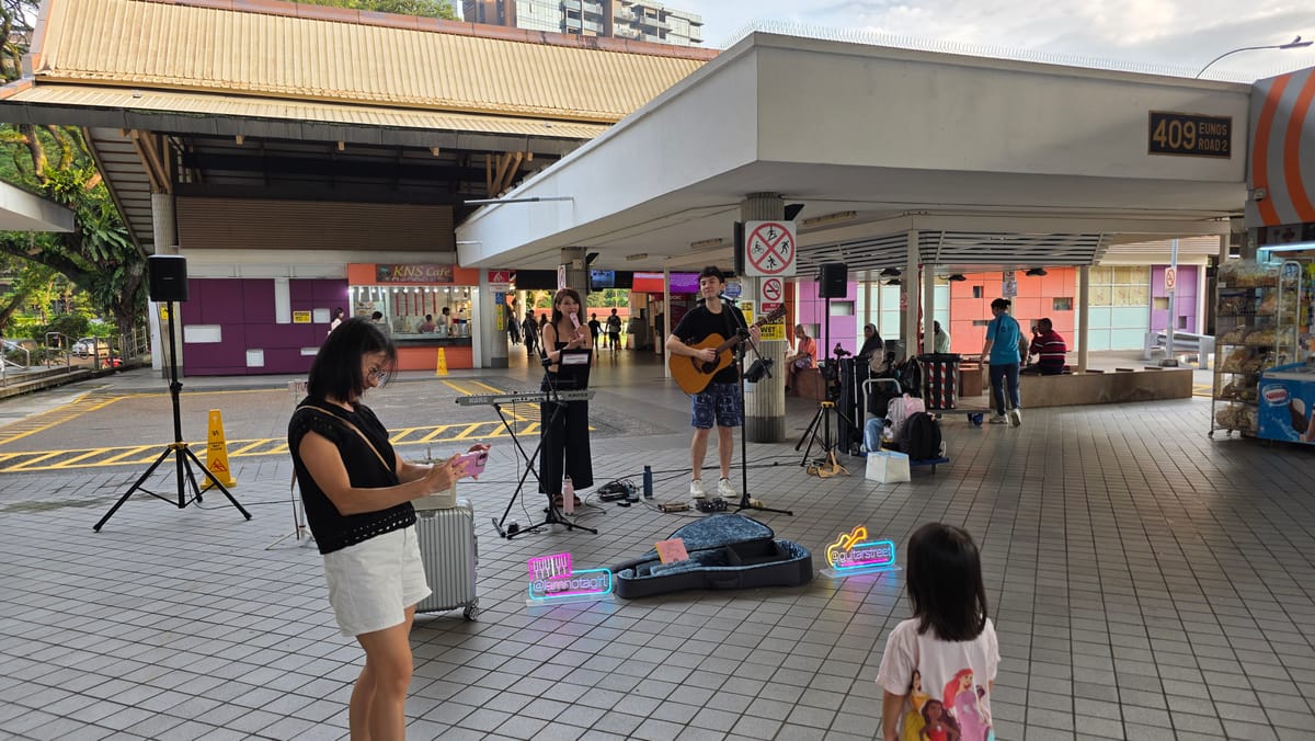 Karyn & Sheng Li - Eunos Bus Interchange - 1 May 2025