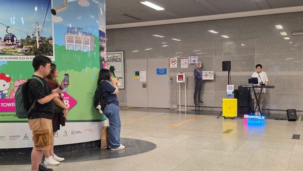 Bryan Ong - HarbourFront MRT station - 13 Apr 2025